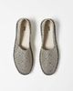 ASOS DESIGN ASOS DESIGN slip on espadrilles in black and white weave - 1