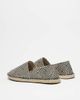 ASOS DESIGN ASOS DESIGN slip on espadrilles in black and white weave - 2