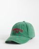 ASOS DESIGN ASOS DESIGN slogan cap in washed green - 1