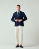 ASOS DESIGN ASOS DESIGN slouchy blazer in navy cotton twill - 2