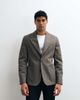 ASOS DESIGN ASOS DESIGN slouchy blazer in olive green cotton twill - 1