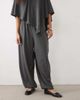 ASOS DESIGN ASOS DESIGN slouchy cuffed trouser set in gray heather - 2