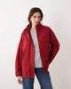 ASOS DESIGN ASOS DESIGN slouchy funnel neck utility jacket with cinched waist in red - 3