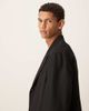 ASOS DESIGN ASOS DESIGN slouchy painter suit jacket in black twill - 4