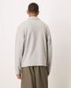 ASOS DESIGN ASOS DESIGN smart long sleeve polo in gray heather - 3