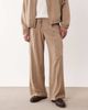 ASOS DESIGN ASOS DESIGN smart loose leg elastic waist pants in beige - part of a set-Neutral - 2
