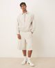 ASOS DESIGN ASOS DESIGN smart oversized Bermuda shorts in stone with elastic waist - part of a set-Neutral - 2