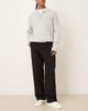 ASOS DESIGN ASOS DESIGN smart wide leg pants with back pocket detail in black - 2