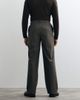 ASOS DESIGN ASOS DESIGN smart wide leg pants with double pleats in brown microcheck - 3