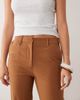 ASOS DESIGN ASOS DESIGN snatch flare pants in tobacco-Brown - 3