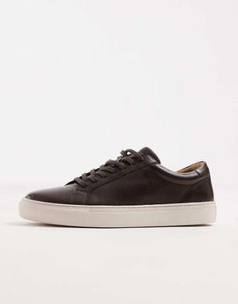 ASOS DESIGN ASOS DESIGN sneakers in brown leather