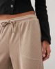 ASOS DESIGN ASOS DESIGN soft cord wide leg trouser in neutral - 4