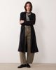ASOS DESIGN ASOS DESIGN soft longline trench coat in black - 1