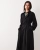 ASOS DESIGN ASOS DESIGN soft longline trench coat in black - 2