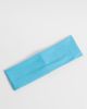 ASOS DESIGN ASOS DESIGN soft touch jersey headband in turquoise blue - 1