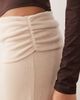ASOS DESIGN ASOS DESIGN soft touch maxi skirt in light taupe - part of a set-No color - 3