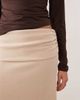 ASOS DESIGN ASOS DESIGN soft touch maxi skirt in light taupe - part of a set-No color - 4