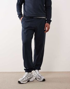 ASOS DESIGN ASOS DESIGN soft touch oversized sweatpants in navy - part of a set