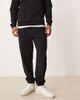 ASOS DESIGN ASOS DESIGN soft touch tapered sweatpants in black - part of a set - 1