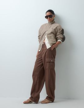 ASOS DESIGN ASOS DESIGN soft utility cargo in chocolate-Brown