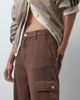 ASOS DESIGN ASOS DESIGN soft utility cargo in chocolate-Brown - 2