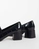 ASOS DESIGN ASOS DESIGN Speed mid heeled loafers in black croc - 2