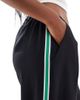 ASOS DESIGN ASOS DESIGN sporty tape panel pull on pants in black - 3