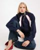 ASOS DESIGN ASOS DESIGN sporty track top in cream and navy - part of a set - 1