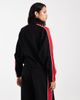 ASOS DESIGN ASOS DESIGN sporty track top in red and black - part of a set - 4