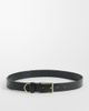 ASOS DESIGN ASOS DESIGN square buckle hip and waist belt in green croc - 1