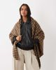 ASOS DESIGN ASOS DESIGN square scarf in check-MULTI - 3