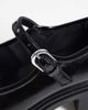 ASOS DESIGN ASOS DESIGN Stable mary jane mid shoes in black patent - 3