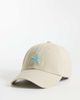 ASOS DESIGN ASOS DESIGN starfish motif cap in washed stone-Neutral - 1