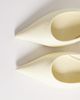 ASOS DESIGN ASOS DESIGN Starlight slingback ball heel shoes in buttermilk-Yellow - 4