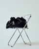ASOS DESIGN ASOS DESIGN statement tote bag with metal hardware in high shine black PU - 2