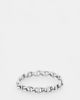 ASOS DESIGN ASOS DESIGN sterling silver cuban link ring in silver - 1