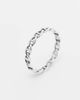 ASOS DESIGN ASOS DESIGN sterling silver cuban link ring in silver - 2