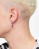 ASOS DESIGN ASOS DESIGN sterling silver hoop earrings with gothic crosses - 2