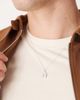 ASOS DESIGN ASOS DESIGN sterling silver oval pendant necklace in silver - 2