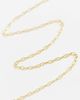 ASOS DESIGN ASOS DESIGN sterling silver vintage inspired chain necklace in gold tone - 3