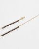 ASOS DESIGN ASOS DESIGN stone pendant mixed shape beaded necklace in brown-Multi - 4
