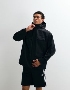 ASOS DESIGN ASOS DESIGN stormMAX water repellent utility parka in black