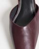 ASOS DESIGN ASOS DESIGN Stormy chisel toe heeled mules in plum-Purple - 3