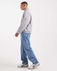 ASOS DESIGN ASOS DESIGN straight fit comfort stretch jeans in midwash blue - 2