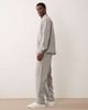 ASOS DESIGN ASOS DESIGN straight fit sweatpants with woven label in gray heather - part of a set - 3