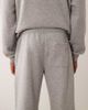 ASOS DESIGN ASOS DESIGN straight fit sweatpants with woven label in gray heather - part of a set - 4