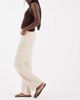 ASOS DESIGN ASOS DESIGN straight jeans in textured denim-Neutral - 2