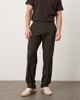 ASOS DESIGN ASOS DESIGN straight leg dress pants in dark brown pinstripes with cuffs - 1