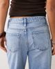 ASOS DESIGN ASOS DESIGN straight leg full length jean in bleach wash-Blue - 4