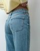 ASOS DESIGN ASOS DESIGN straight leg full length jean in light wash blue - 4
